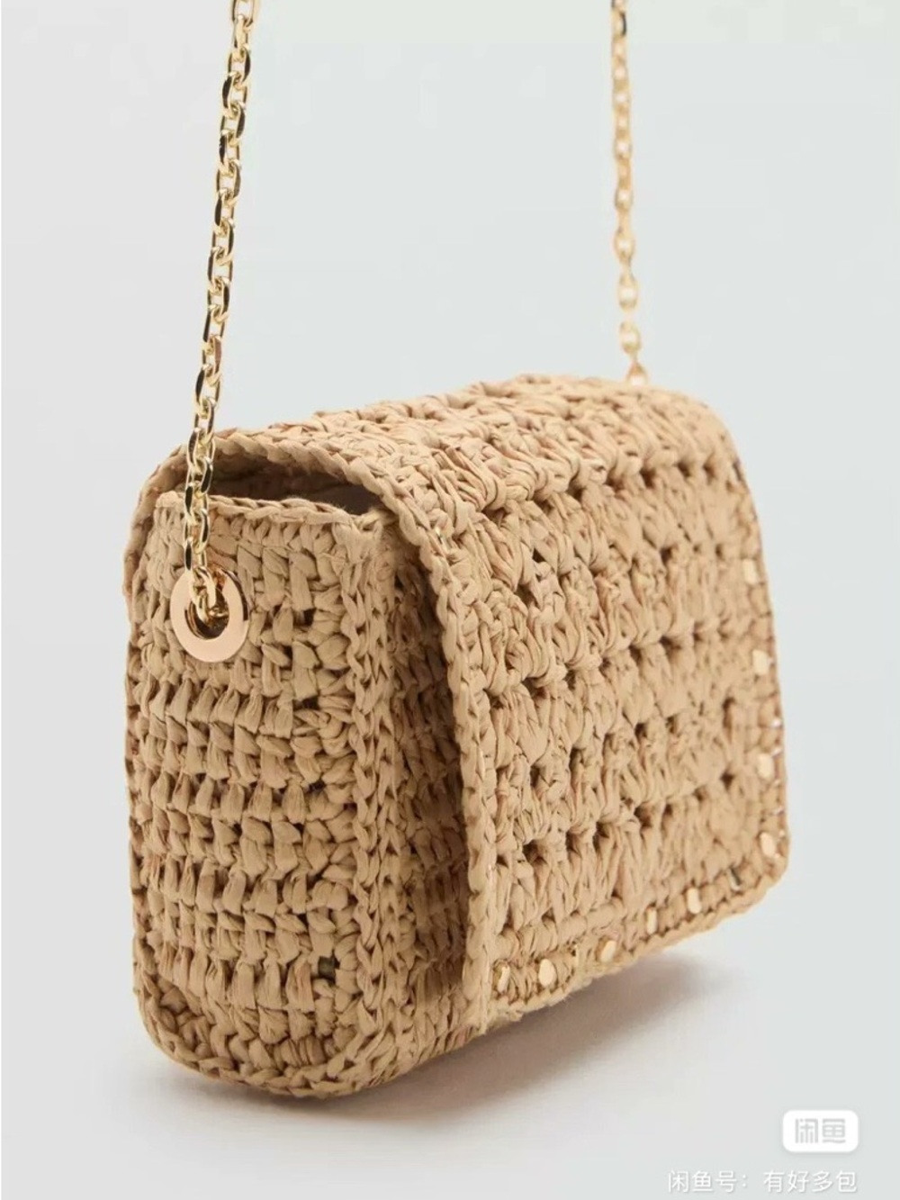 MANGO
Women's Mini Natural Fiber Crossbody Bag - Picture 4 of 12